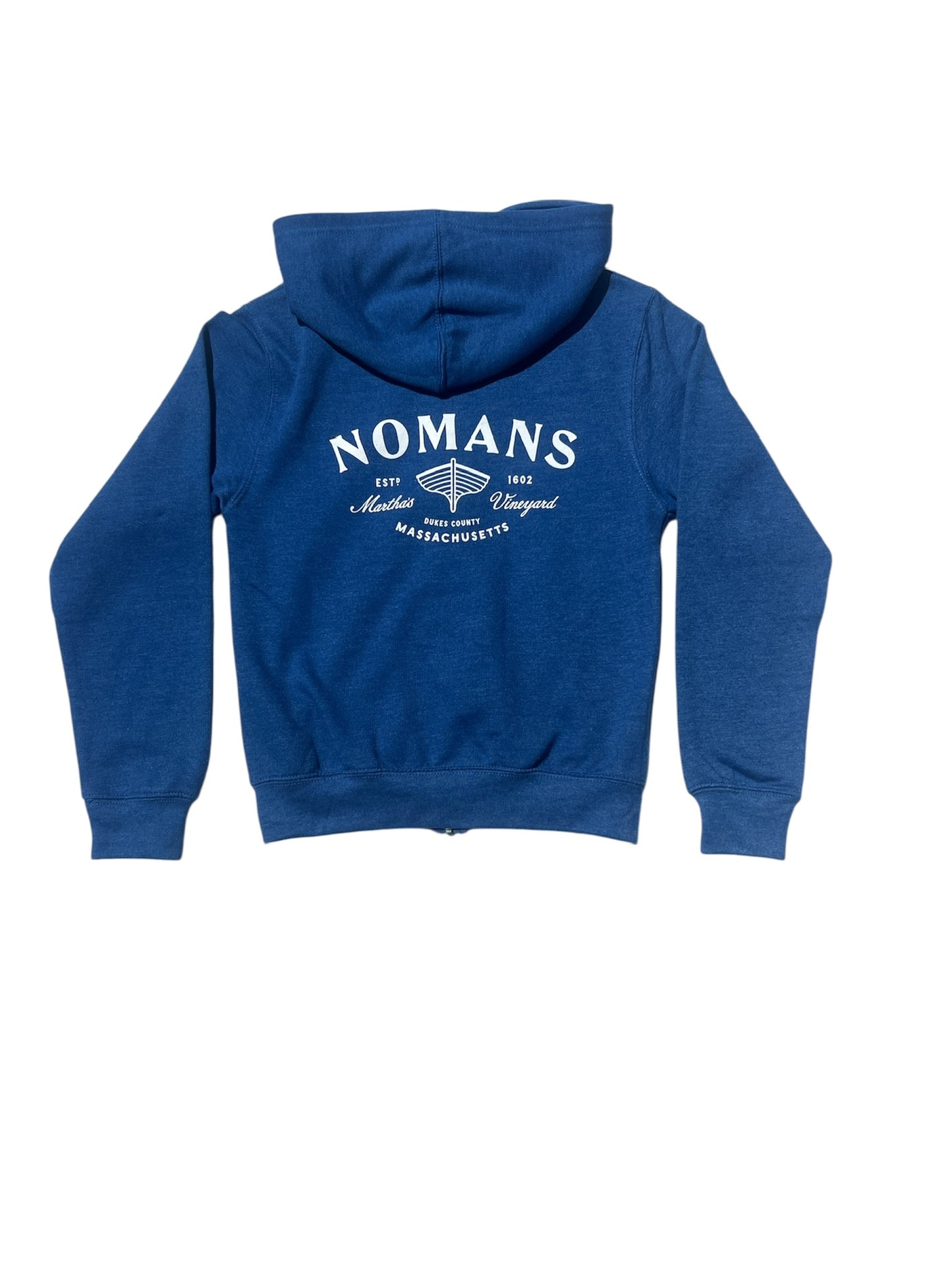 *SALE* Nomans OG Logo - Youth Zip Up Hooded Sweatshirt