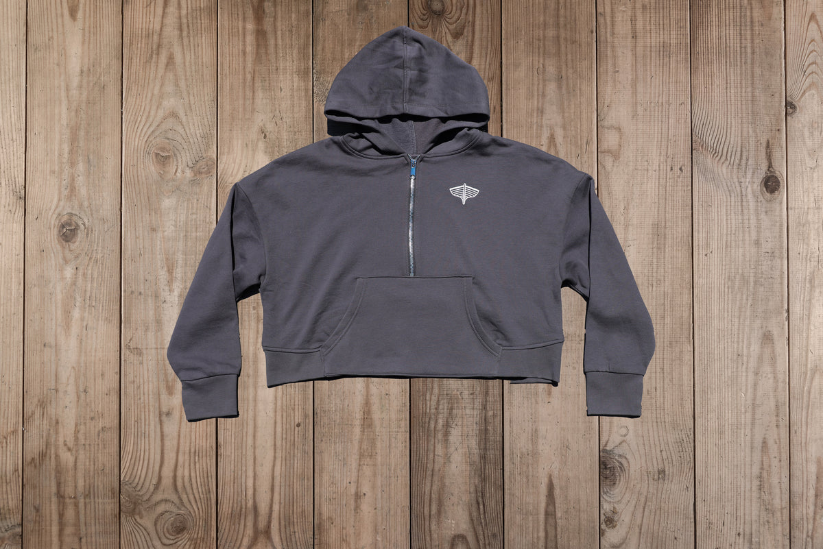 Nomans OG Logo Womens Half Zip Sweatshirt