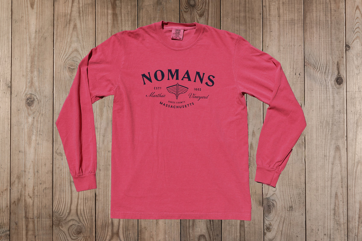 Nomans Front Logo Heavyweight L/S Tee
