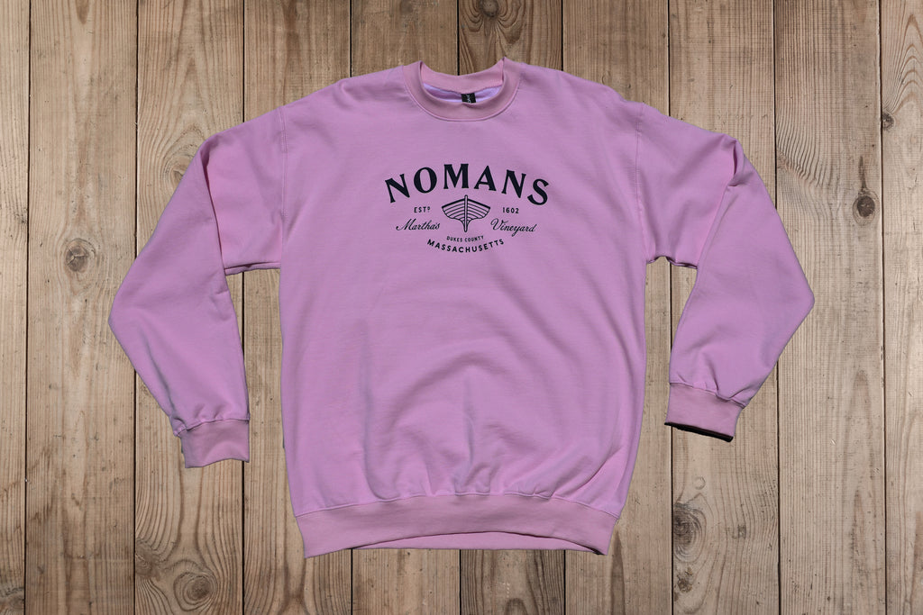 Nomans Front Logo Midweight Crew Sweatshirt