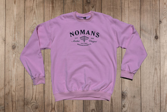 Nomans Front Logo Midweight Crew Sweatshirt