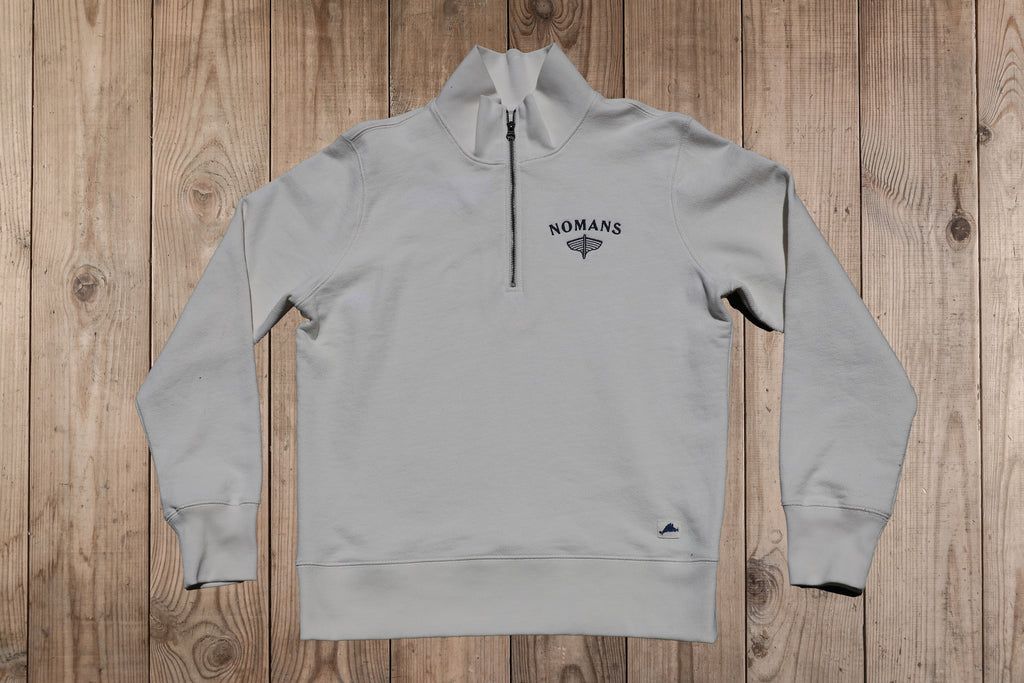 Nomans Hampton 1/4 Zip Applique Sweatshirt