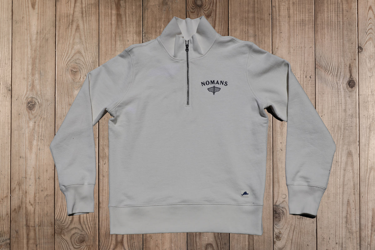 Nomans Hampton 1/4 Zip Applique Sweatshirt