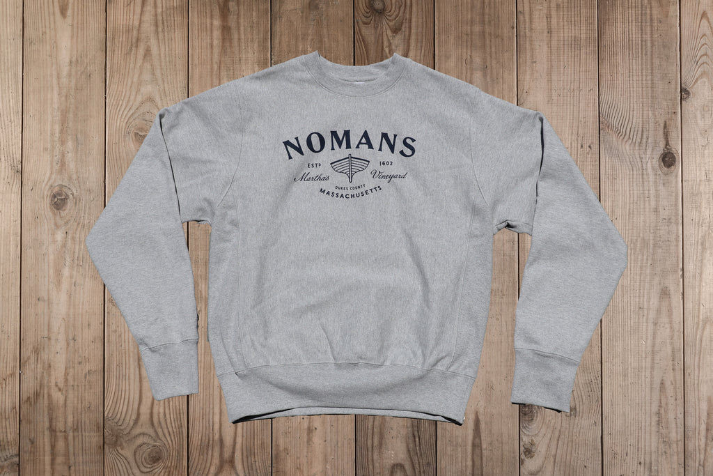 Nomans Front Logo Champion Crew Sweatshirt
