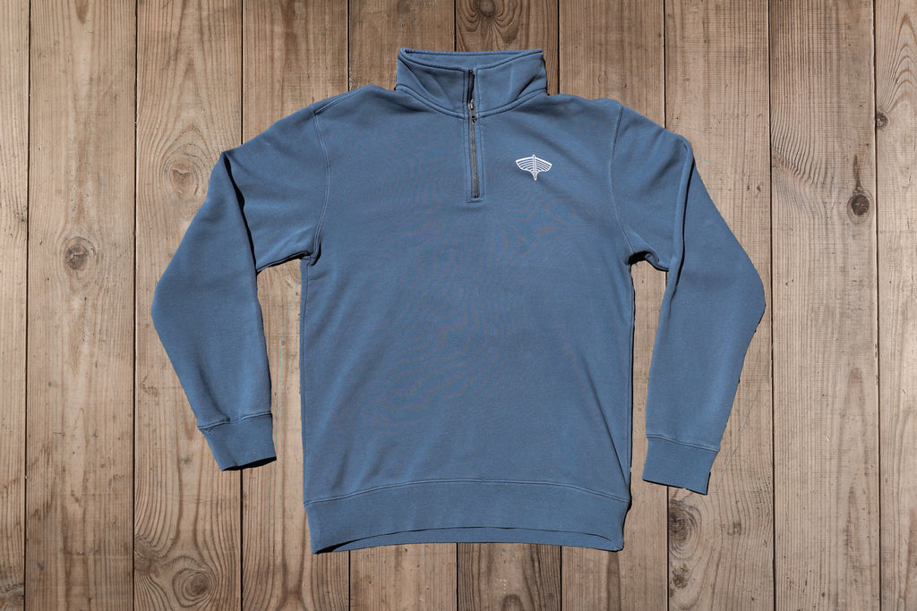 Nomans OG Logo Pigment Dye 1/4 Zip