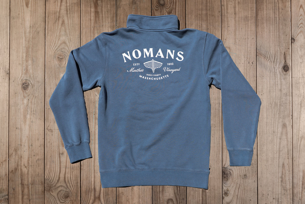 Nomans OG Logo Pigment Dye 1/4 Zip
