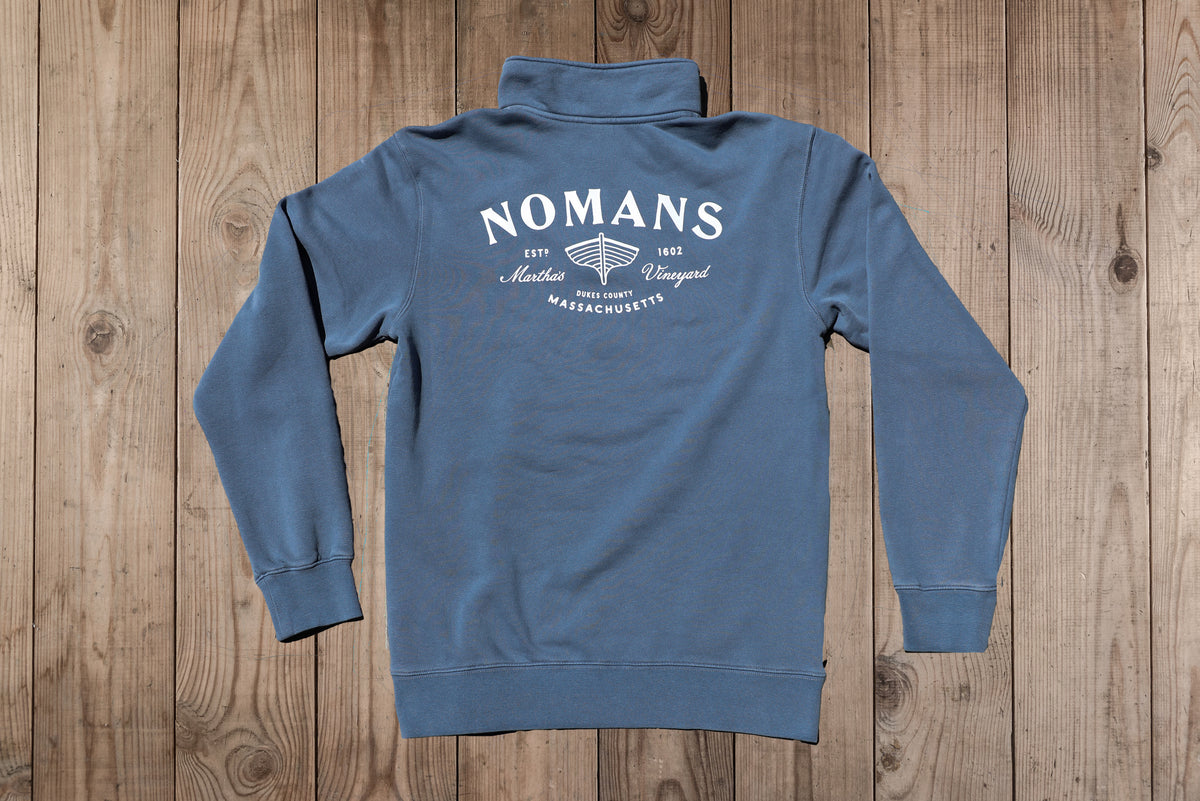 Nomans OG Logo Pigment Dye 1/4 Zip
