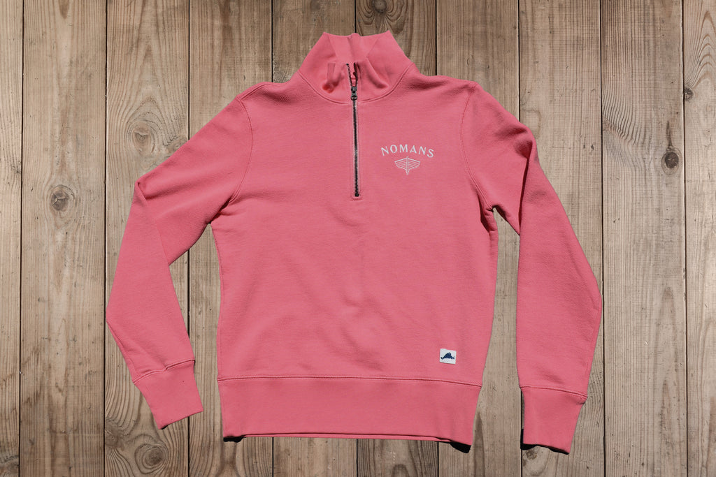 Nomans Hampton 1/4 Zip Applique Sweatshirt