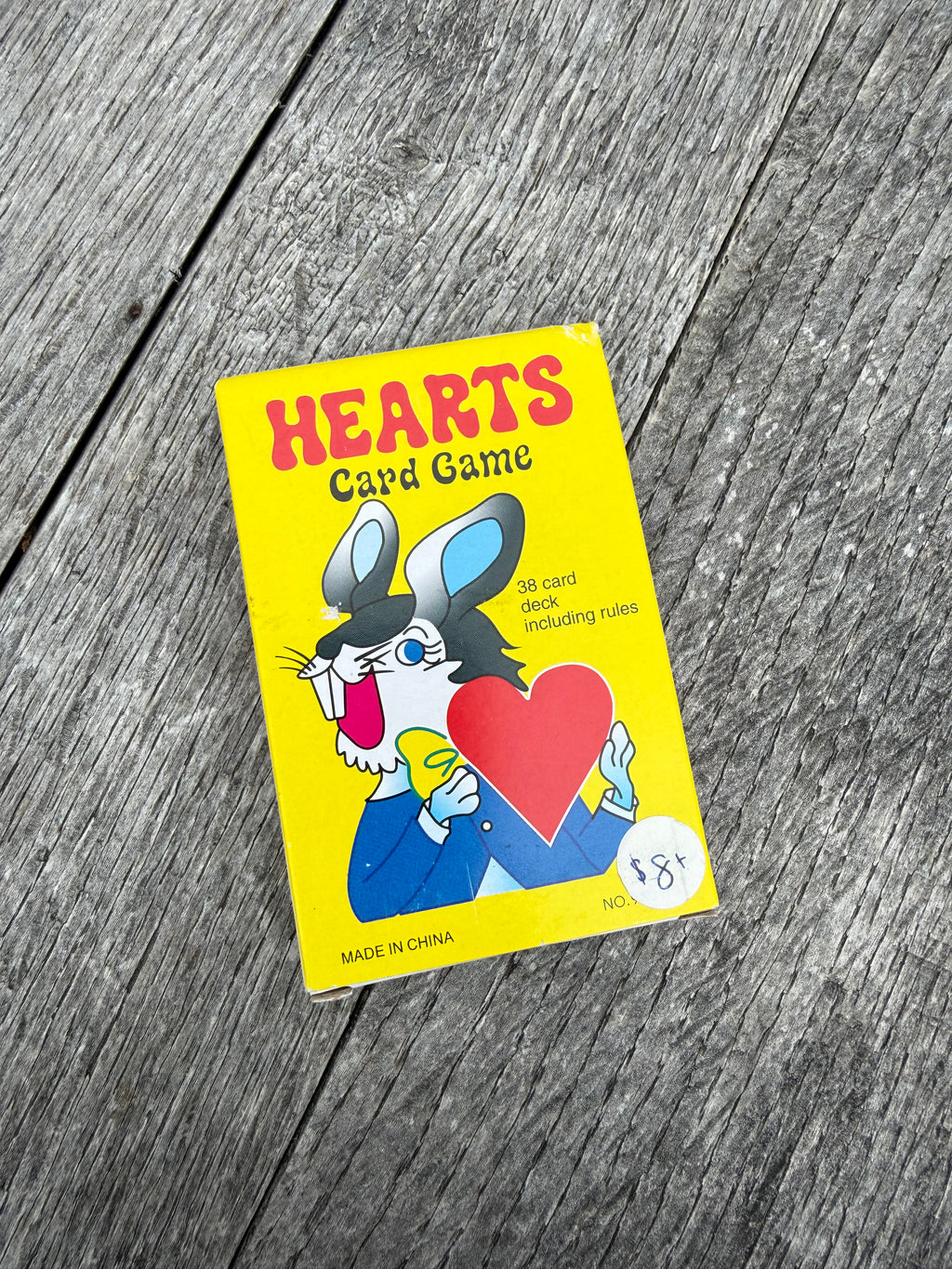 Old School Hearts Playing Cards