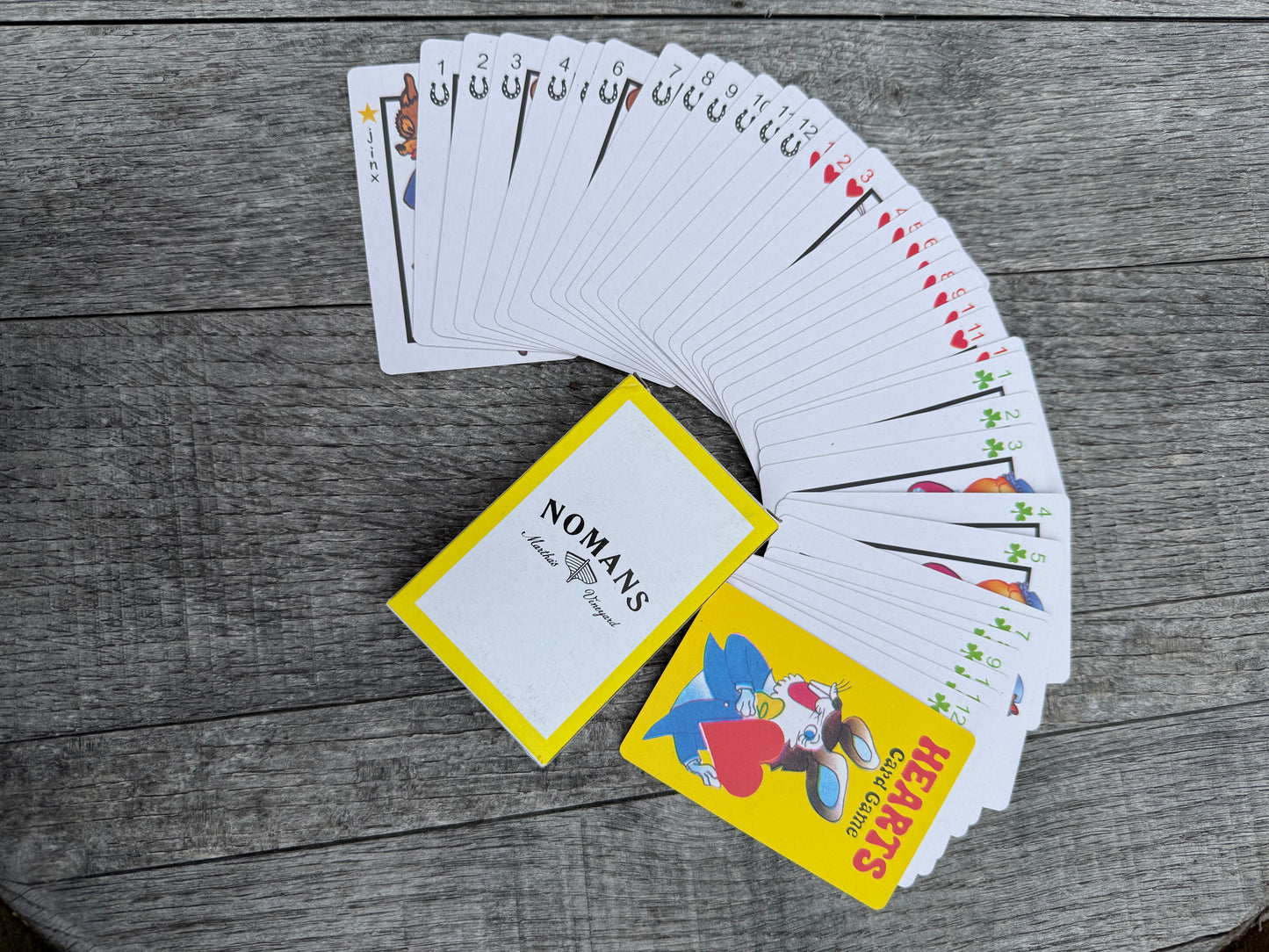 Old School Hearts Playing Cards