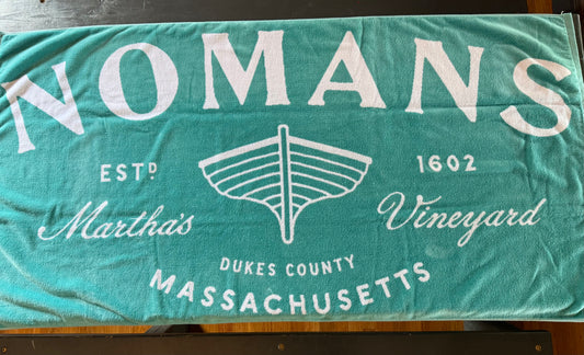 Nomans Original Logo Beach Towel