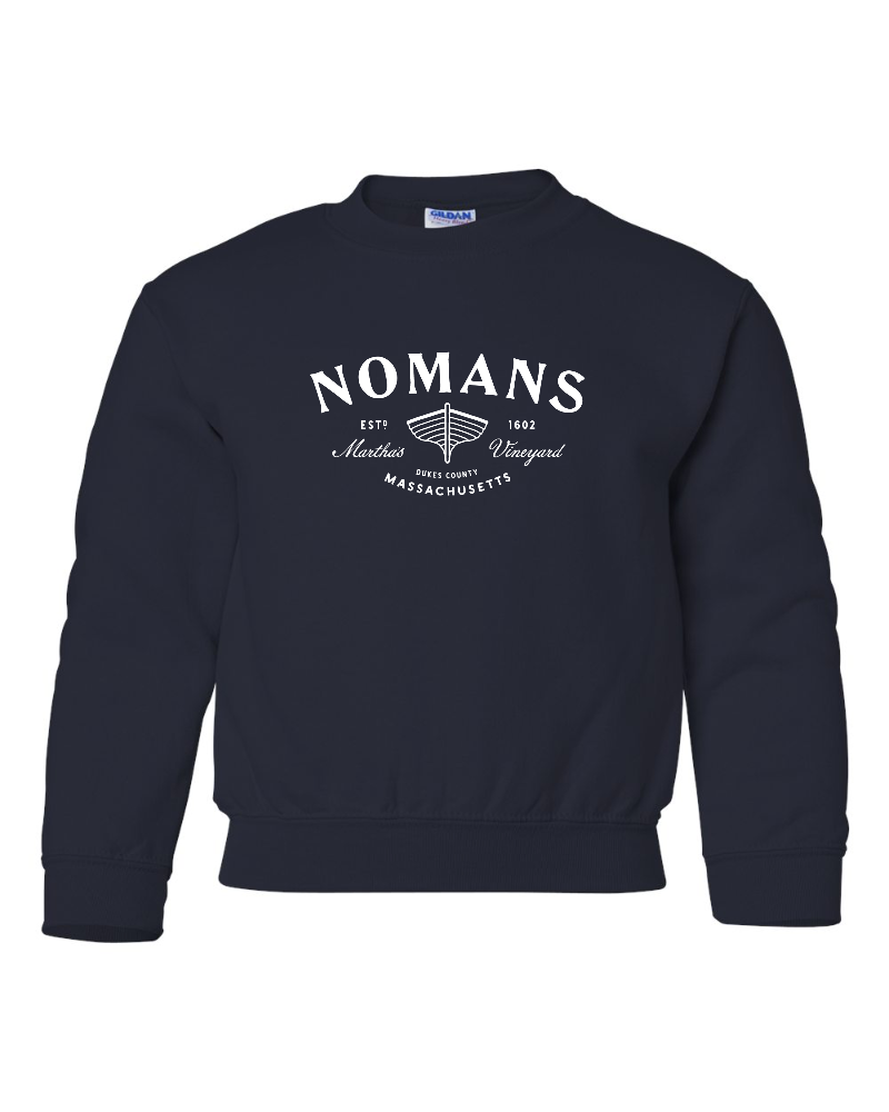 Nomans OG Logo Youth Crewneck