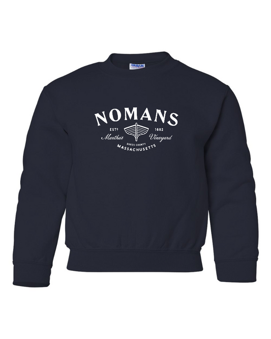 Nomans OG Logo Youth Crewneck